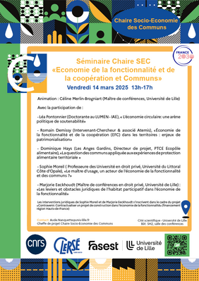 Affiche programme de la journée