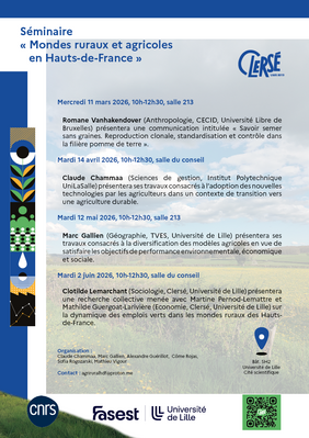 affiche séminaire mondes ruraux 2026