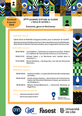 Affiche journée d'étude_genre