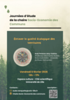Affiche journée étude Estimer la qualité écologique des territoires