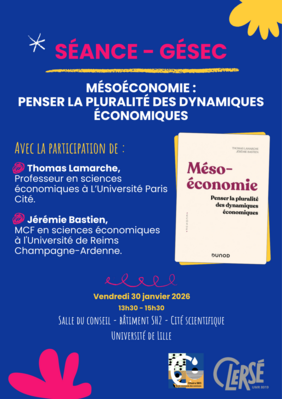 Affiche séminaire Gesec 2026